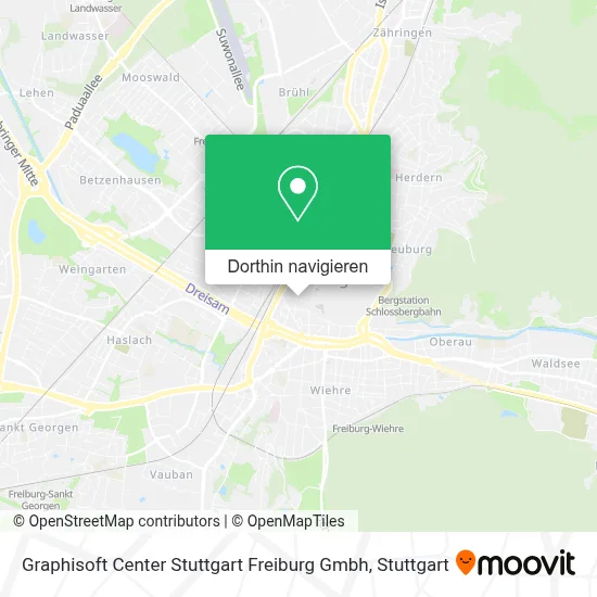 Graphisoft Center Stuttgart Freiburg Gmbh Karte