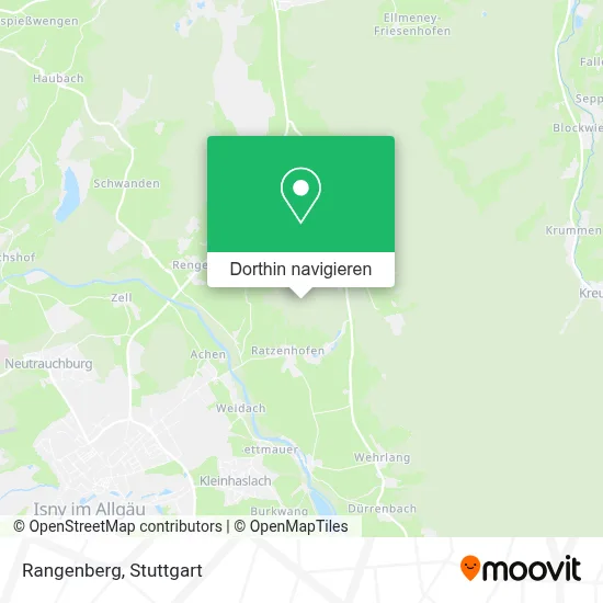 Rangenberg Karte