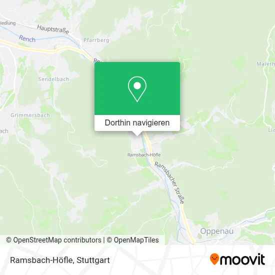 Ramsbach-Höfle Karte