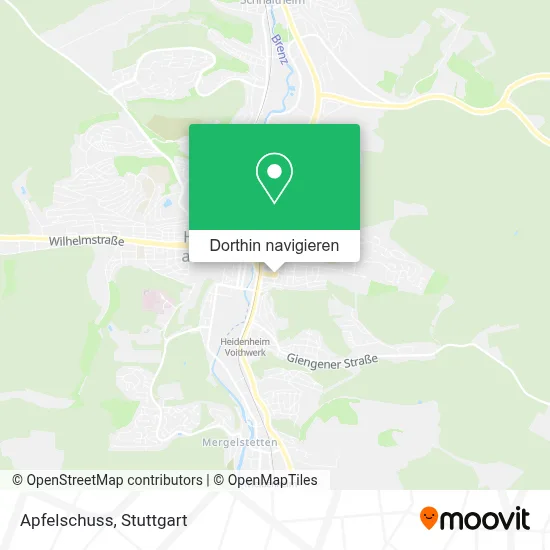 Apfelschuss Karte