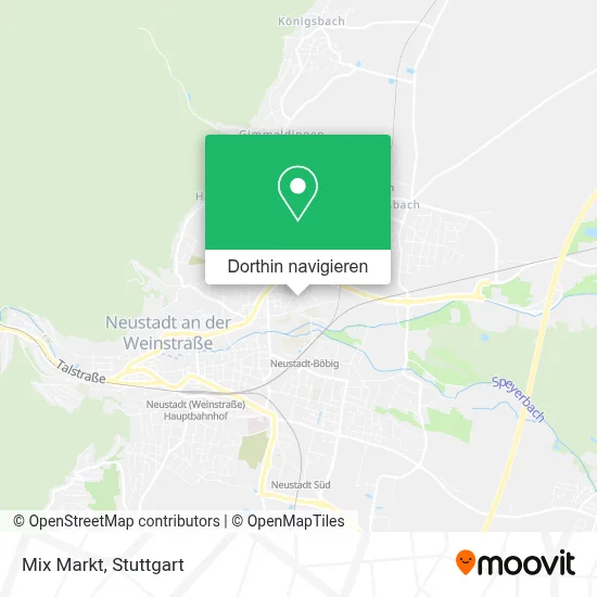 Mix Markt Karte
