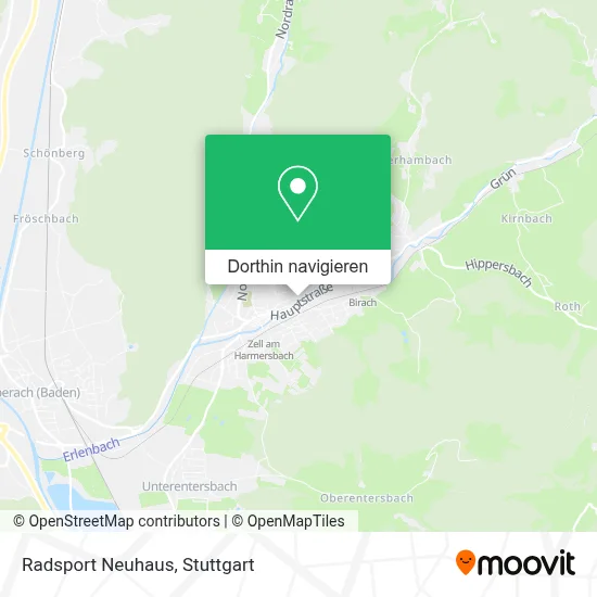 Radsport Neuhaus Karte