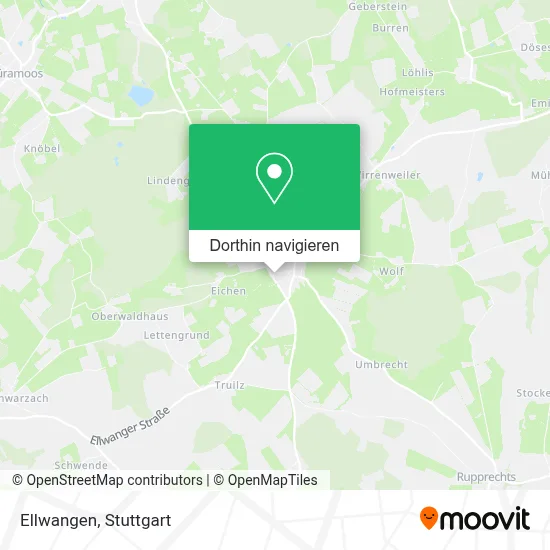 Ellwangen Karte