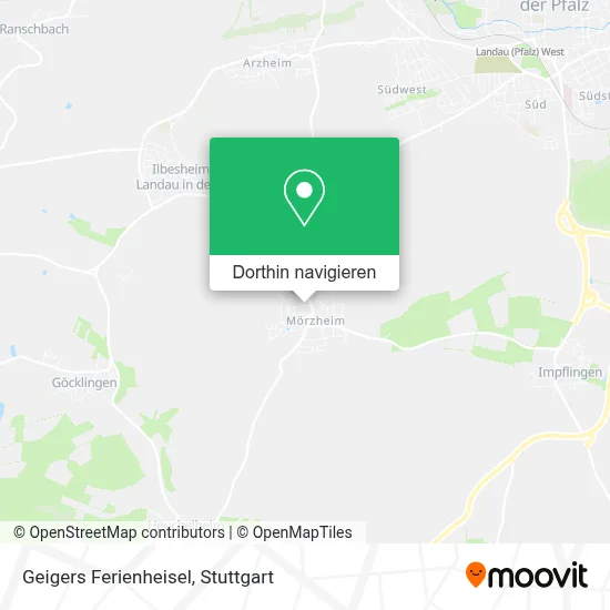 Geigers Ferienheisel Karte