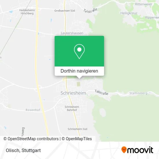 Olisch Karte