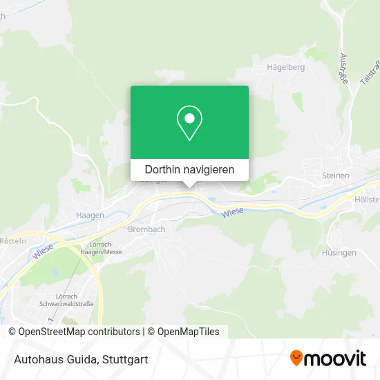 Autohaus Guida Karte