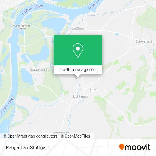 Rebgarten Karte