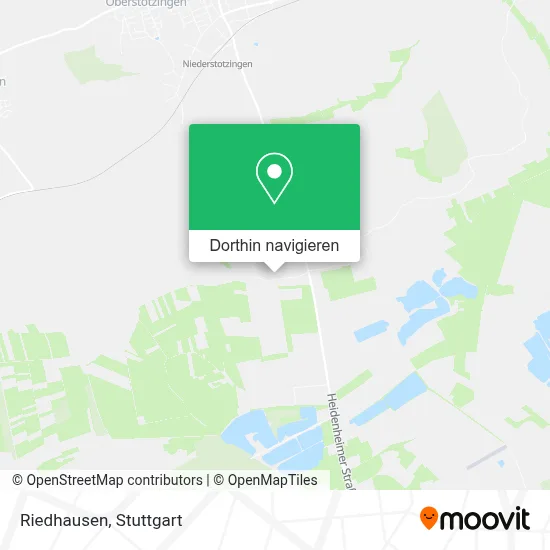 Riedhausen Karte