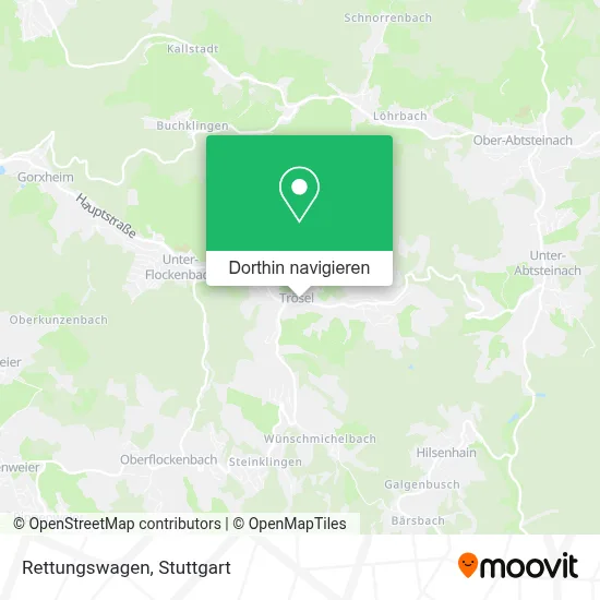 Rettungswagen Karte