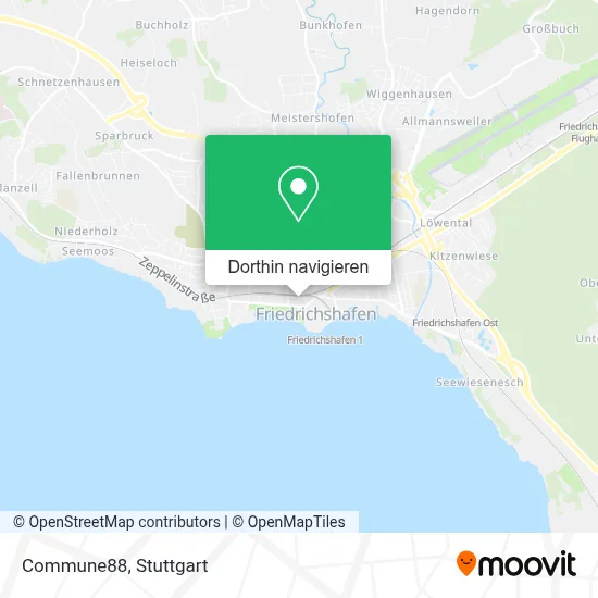Commune88 Karte