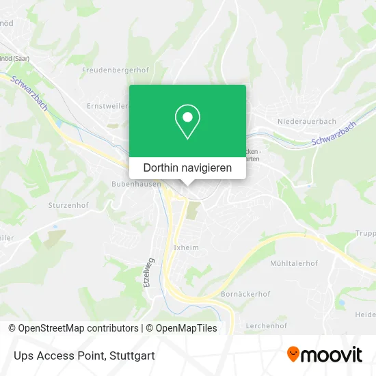 Ups Access Point Karte