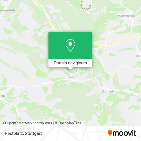 Festplatz Karte