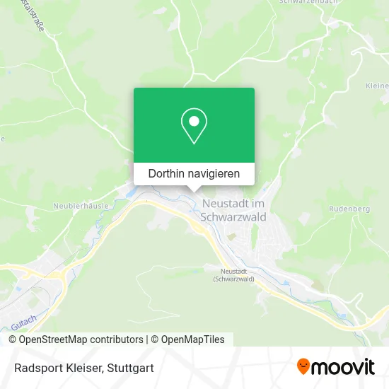 Radsport Kleiser Karte