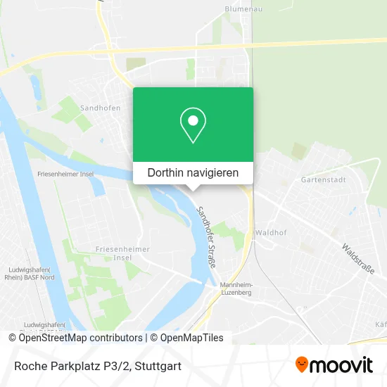 Roche Parkplatz P3/2 Karte