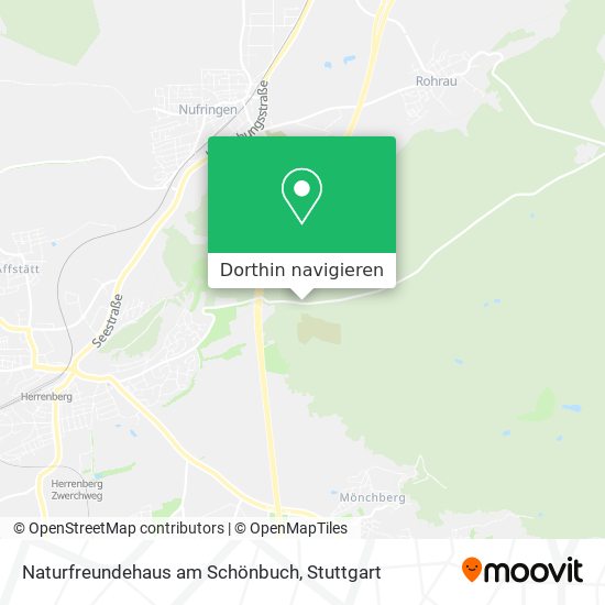 Naturfreundehaus am Schönbuch Karte