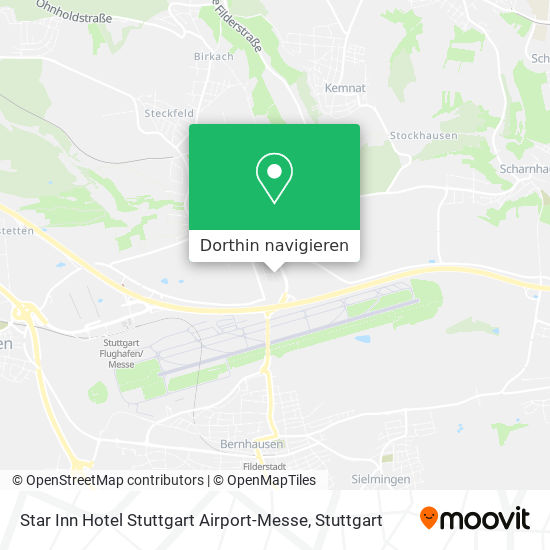 Wie komme ich zu der Star Inn Hotel Stuttgart Airport-Messe in