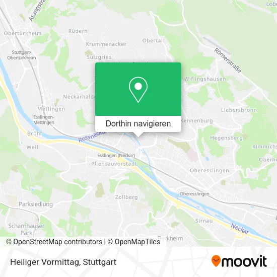 Heiliger Vormittag Karte