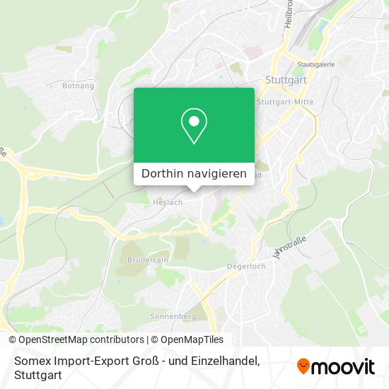 Somex Import-Export Groß - und Einzelhandel Karte