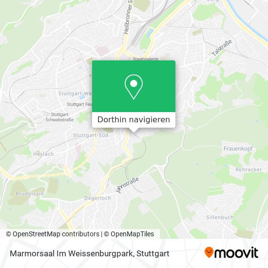 Marmorsaal Im Weissenburgpark Karte