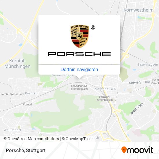 Porsche Karte