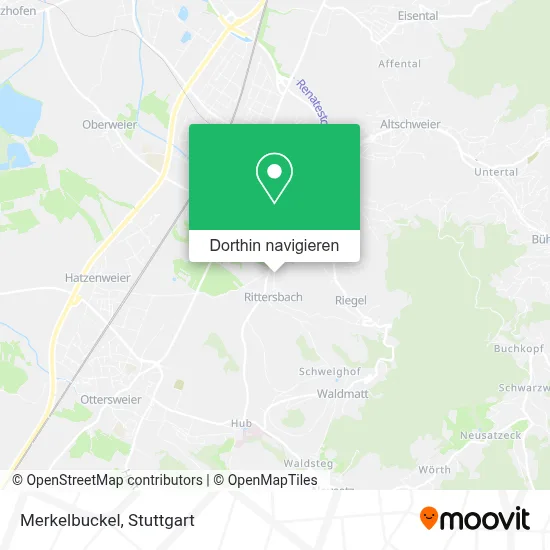 Merkelbuckel Karte