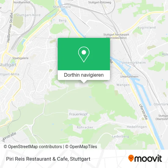 Piri Reis Restaurant & Cafe Karte