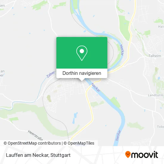 Lauffen am Neckar Karte