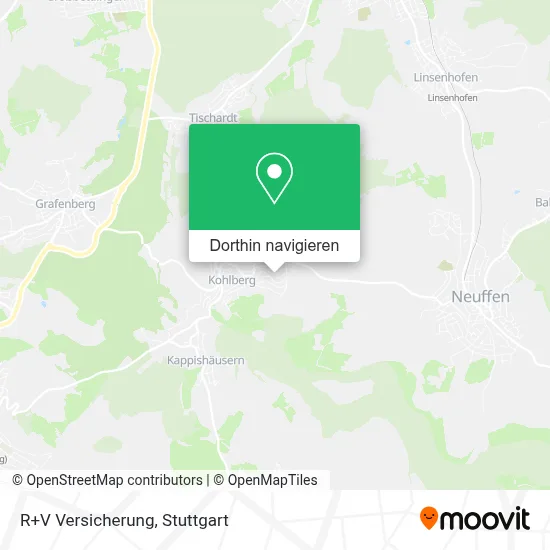 R+V Versicherung Karte