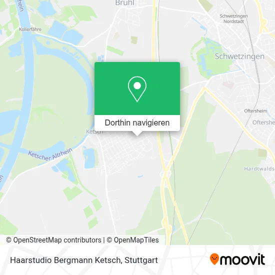 Haarstudio Bergmann Ketsch Karte