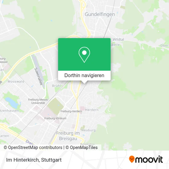 Im Hinterkirch Karte