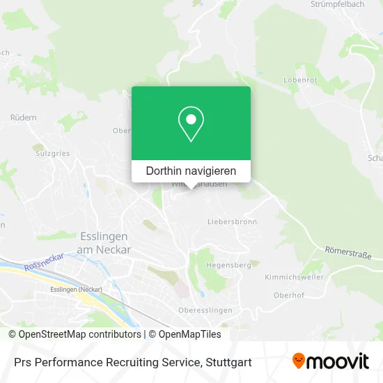 Prs Performance Recruiting Service Karte