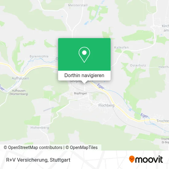 R+V Versicherung Karte
