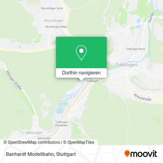 Banhardt Modellbahn Karte