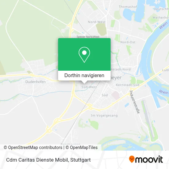 Cdm Caritas Dienste Mobil Karte