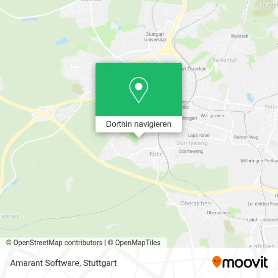 Amarant Software Karte