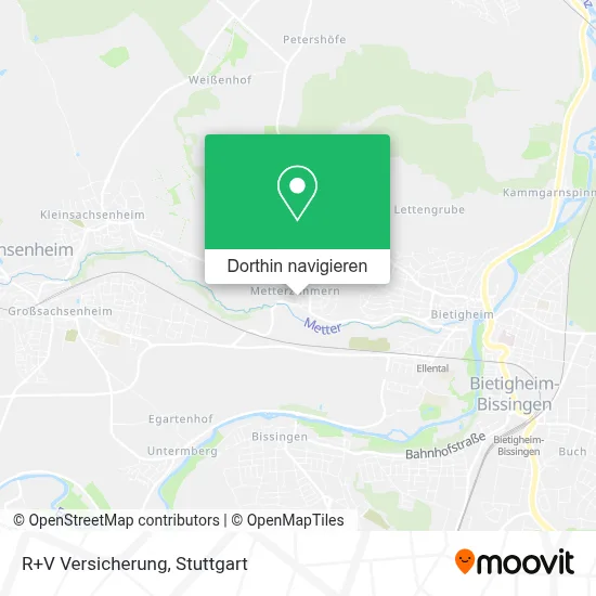 R+V Versicherung Karte