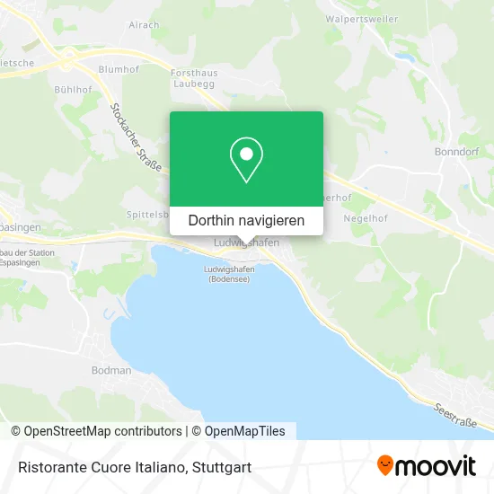 Ristorante Cuore Italiano Karte