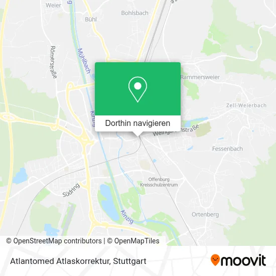 Atlantomed Atlaskorrektur Karte