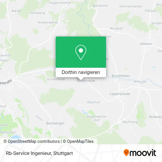 Rb-Service Ingenieur Karte