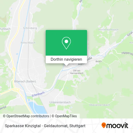 Sparkasse Kinzigtal - Geldautomat Karte