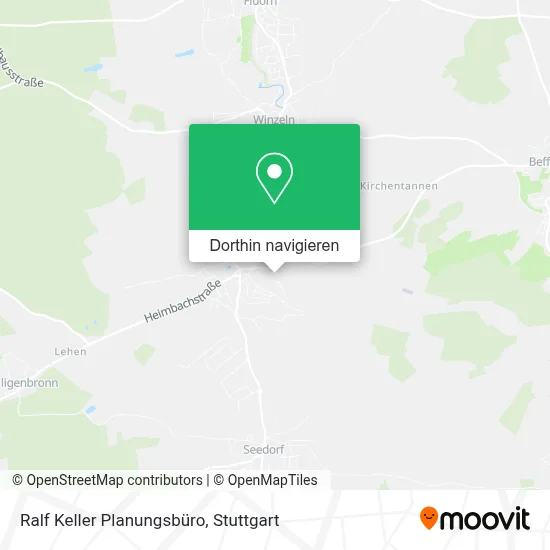 Ralf Keller Planungsbüro Karte