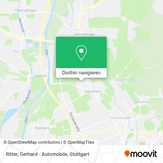 Ritter, Gerhard - Automobile Karte