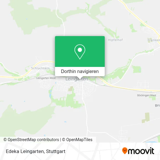Edeka Leingarten Karte