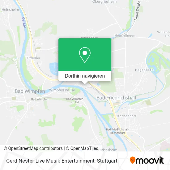 Gerd Nester Live Musik Entertainment Karte