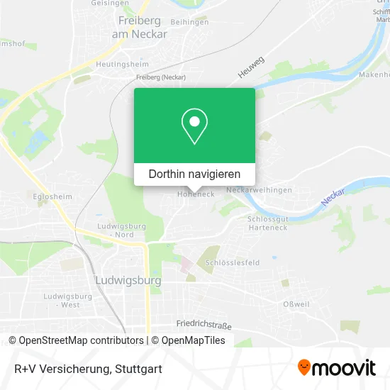 R+V Versicherung Karte