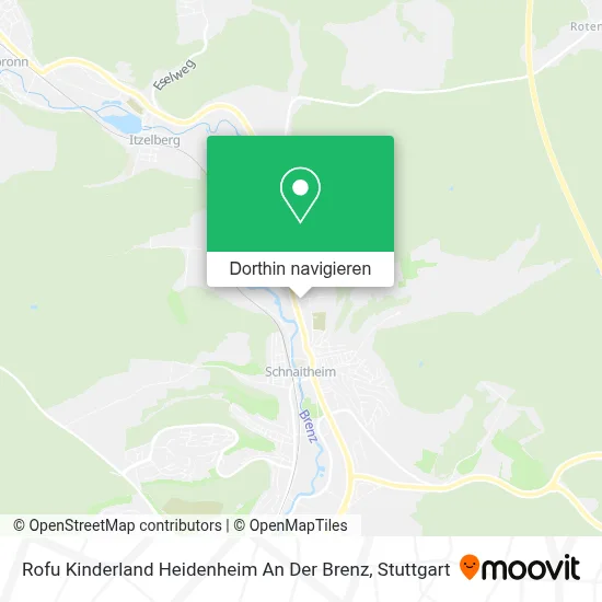 Rofu Kinderland Heidenheim An Der Brenz Karte