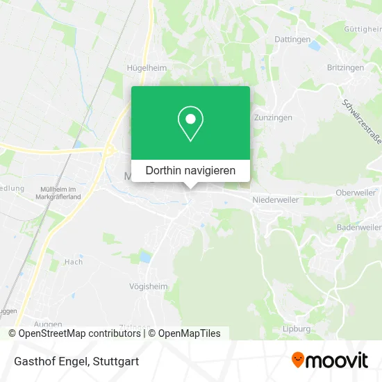 Gasthof Engel Karte