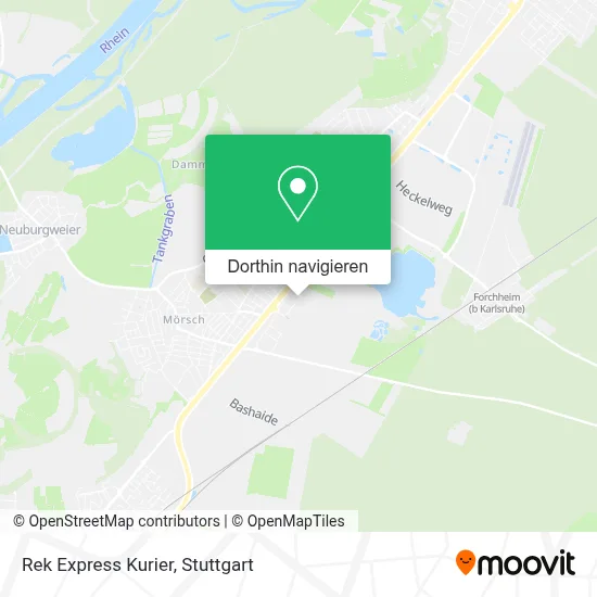 Rek Express Kurier Karte