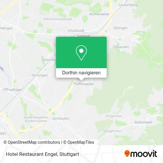 Hotel Restaurant Engel Karte