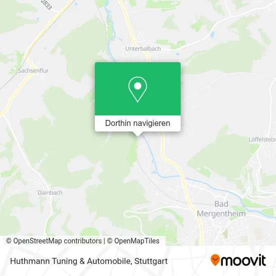 Huthmann Tuning & Automobile Karte